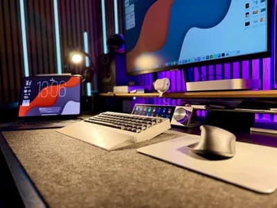 Purple RGB Desktop Battlestation