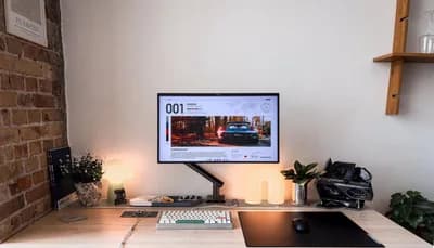 Porsche-Themed Automotive Creator Desk