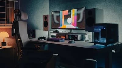 Moody Wide-Monitor Creator Studio
